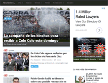 Tablet Screenshot of alboadixto.cl